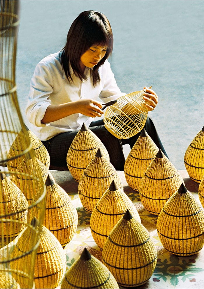 làng nghề truyền thống ở Bắc Ninh - mây tre đan Xuân Lai