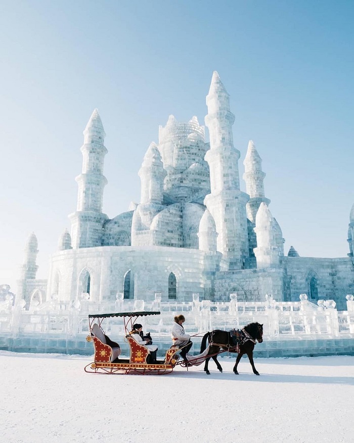 Lễ hội băng đăng Cáp Nhĩ Tân là lễ hội mùa đông trên thế giới nổi tiếng