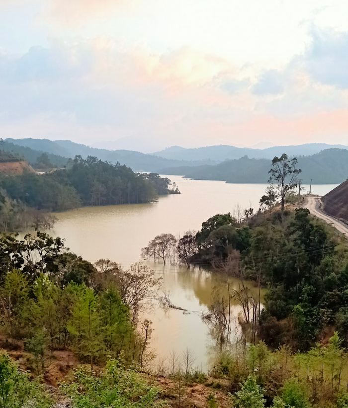 How to get to Thuong Kon Tum hydroelectric lake