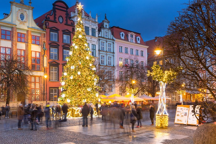 Các đường phố ở trung tâm lịch sử của Gdańsk sẽ biến thành chợ giáng sinh Gdansk