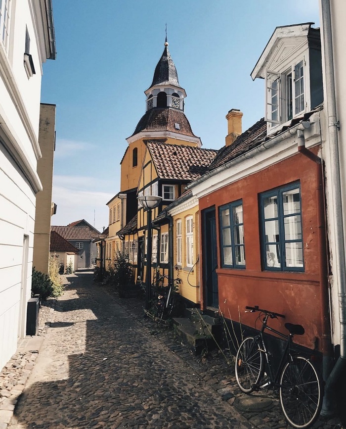 Vẻ đẹp cổ điển mang phong cách Bắc Âu của thị trấn Faaborg Đan Mạch