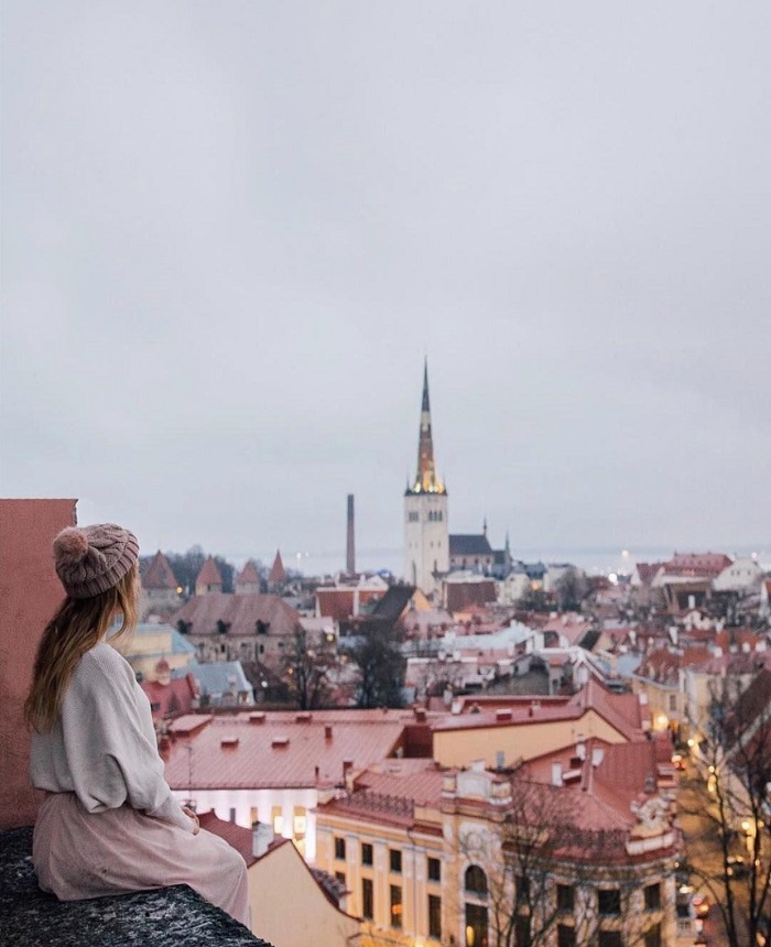 Đây là một điểm ngắm cảnh thành phố tuyệt đẹp của du lịch Tallinn
