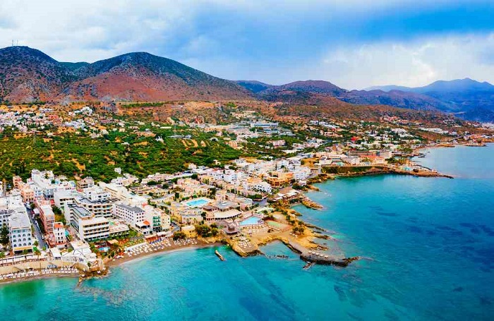 thị trấn Hersonissos Hy Lạp 