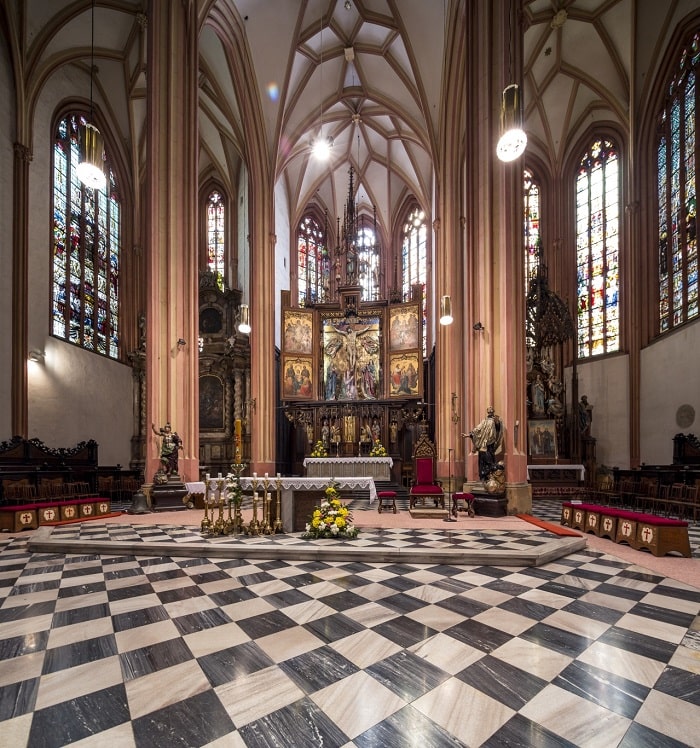 Nhà thờ St. Morice là điểm tham quan ở thành phố Olomouc