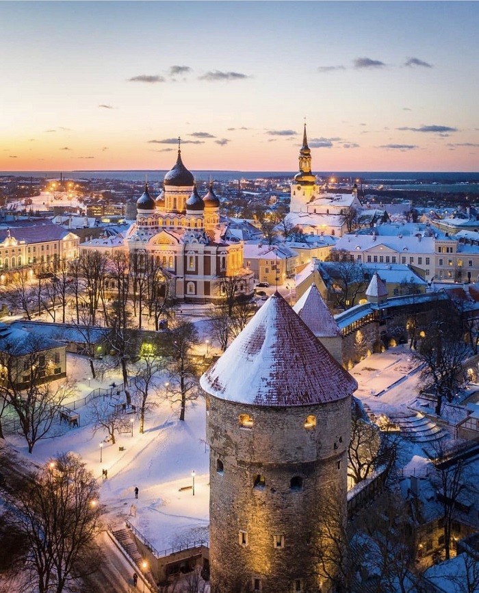 Tallinn là thủ đô thời trung cổ, sôi động của Estonia - du lịch Tallinn