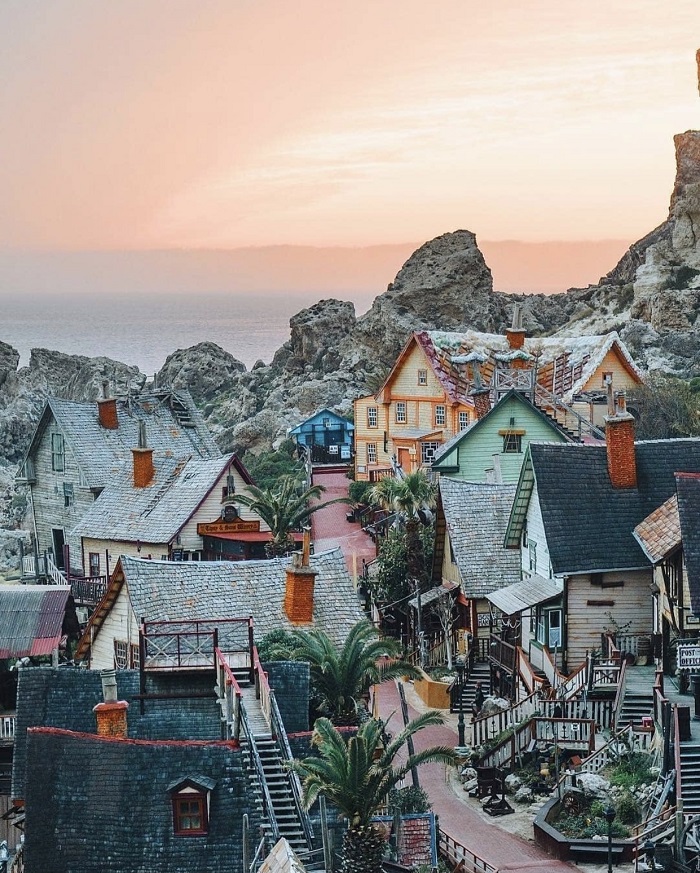 Tham quan phim trường trong Làng Popeye