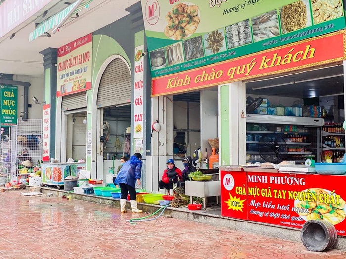 chợ hải sản ở Quảng Ninh - Chợ hải sản Cái Dăm