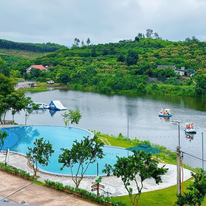 làng cổ Bắc Hoa Lục Ngạn Bắc Giang - Khu Du Lịch Sinh Thái Hồ Bầu Tiên