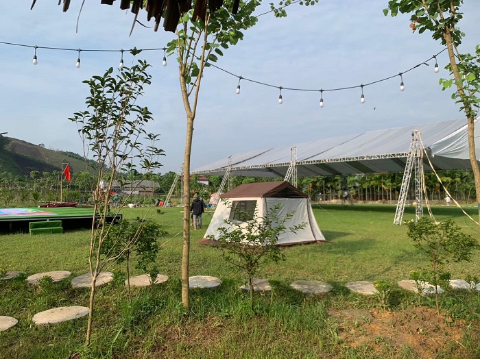 Ngự Hoa Viên Thái Nguyên trong lành xanh ngát