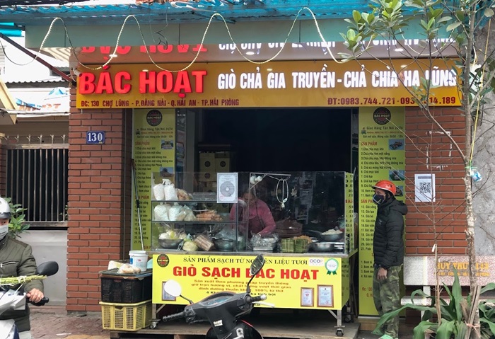 quán ăn vặt ngon ở Hải Phòng - Chả chìa Bác Hoạt