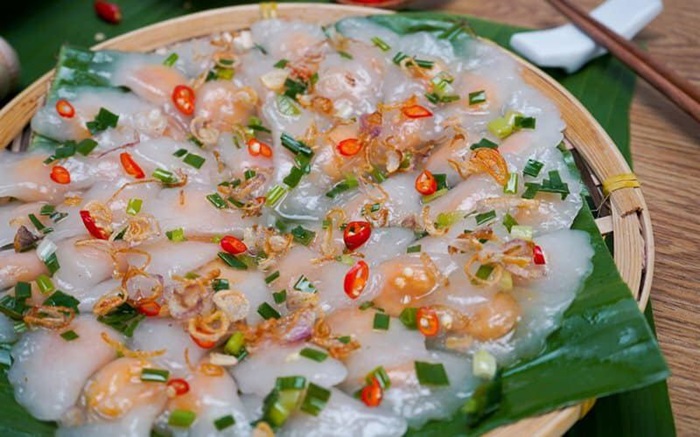 quán ăn vặt ngon ở Hải Phòng - Chè Thái & bánh bột lọc - Đặng Kim Nở