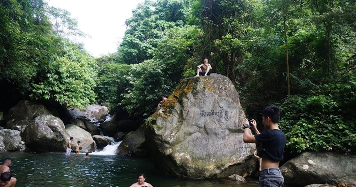 thác nước ở Tam Đảo - Thác Đạo Trù