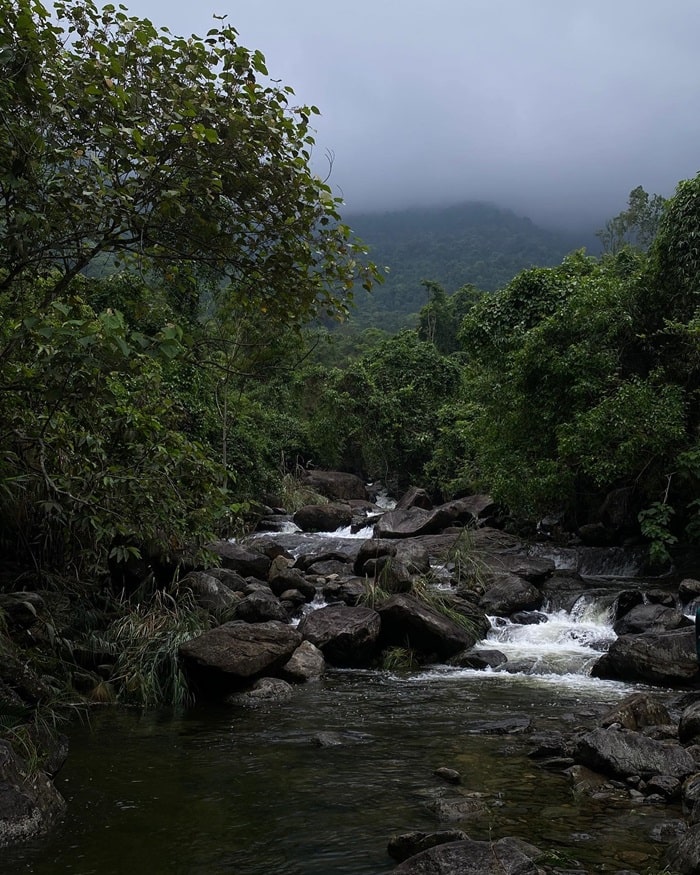thác nước ở Tam Đảo - Thác Vĩnh Ninh