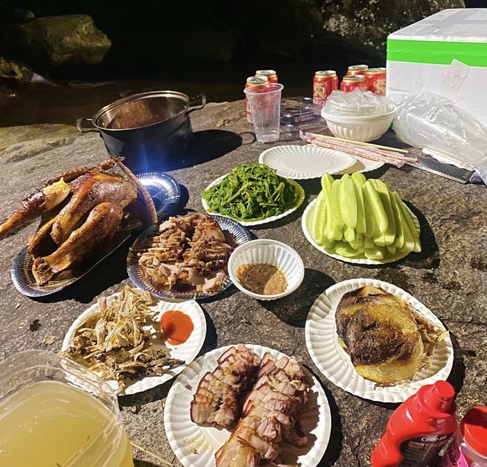 thác nước ở Tam Đảo - Thác Vĩnh Ninh