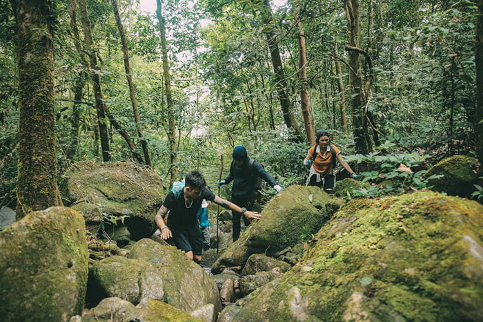 thác nước ở Tam Đảo - Thác Vĩnh Ninh