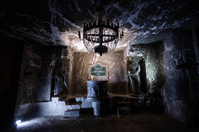 Tuyến đường hành hương ở mỏ muối Wieliczka