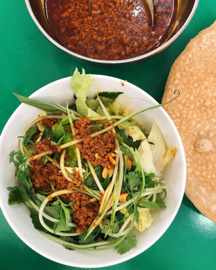 quán ăn local ở Quy Nhơn bún rạm Mỹ Hạnh