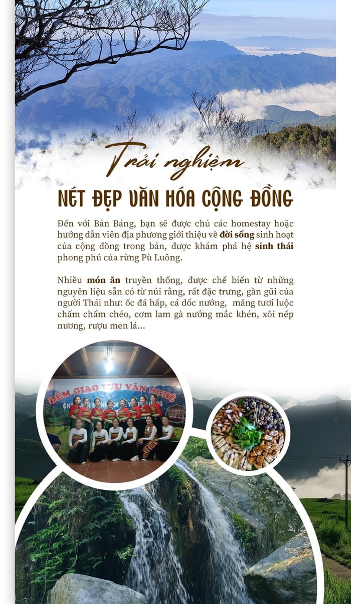 bản Báng Pù Luông Thanh Hoá - địa điểm