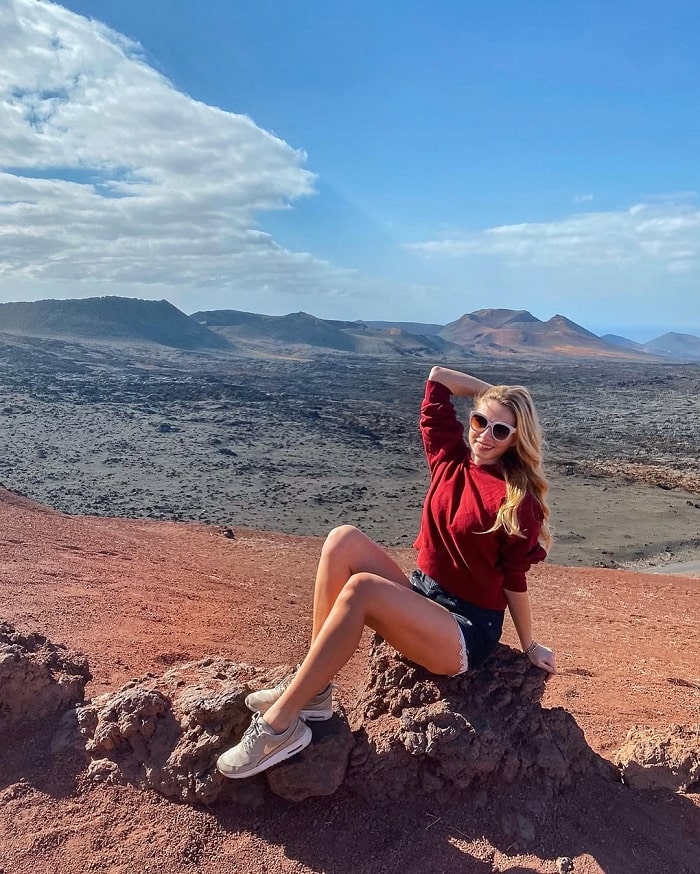 Check in công viên Quốc gia Timanfaya Tây Ban Nha