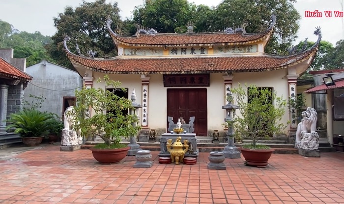 Đền Trần ở Hải Phòng - kiến trúc