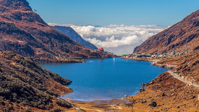 Vẻ đẹp của hồ Tsomgo Ấn Độ