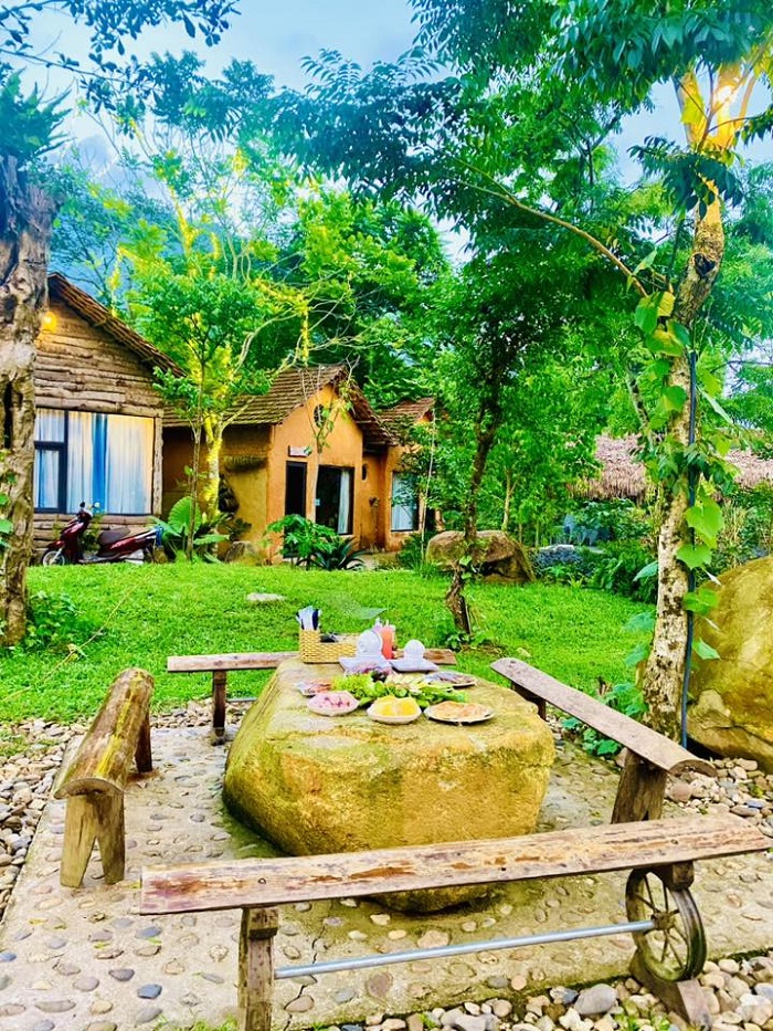 La Bằng Farmstay Thái Nguyên nằm giữa không gian thiên nhiên xanh mát