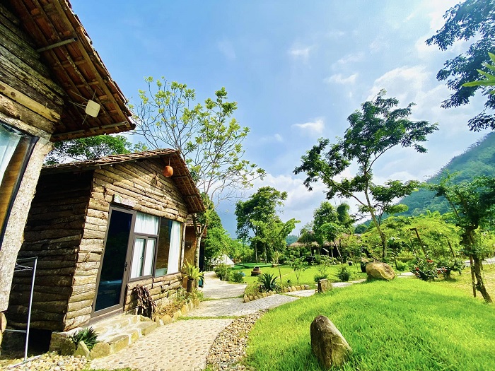La Bằng Farmstay Thái Nguyên có nhiều góc đẹp để du khách check in