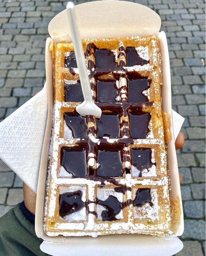 Bánh Waffle Bỉ - món ngon đặc biệt của đất nước Bỉ
