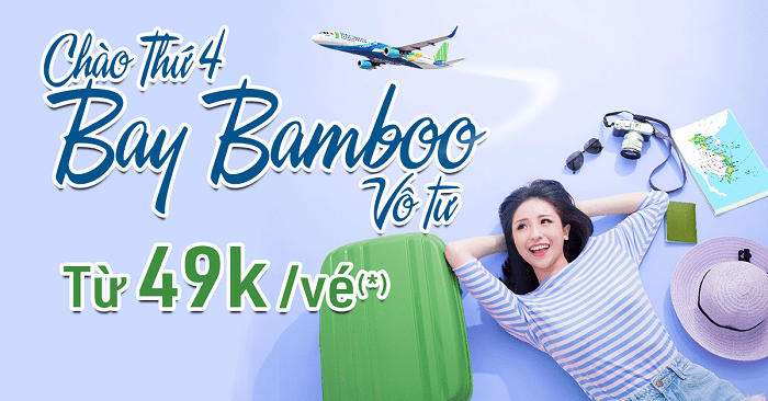 Bamboo Airways Khuyến Mãi Thứ 4 Vi Vu Thỏa Thích