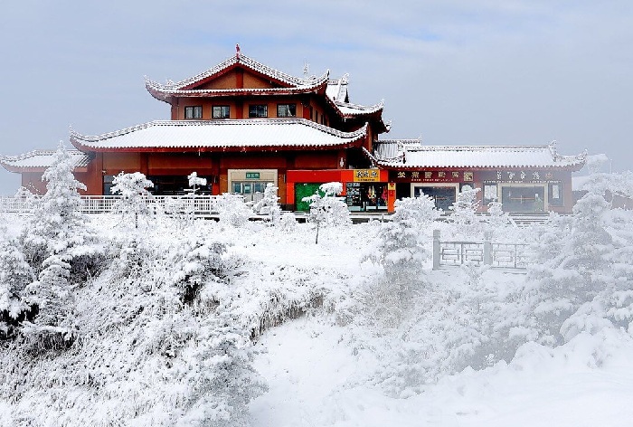 điểm du lịch phủ tuyết trắng tại Trung Quốc