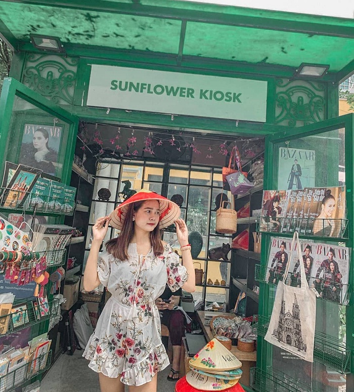 Virtual life corner at Nguyen Van Binh Saigon Book Street