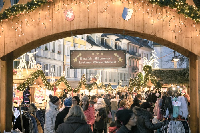 Các khu chợ giáng sinh ở Lucerne Thụy Sĩ