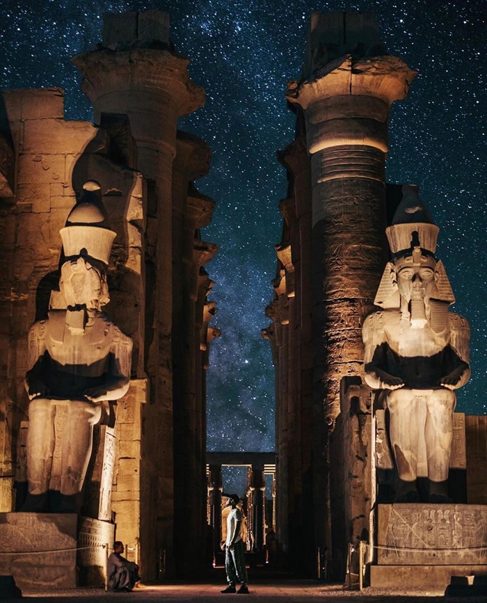 Chiêm ngưỡng các ngôi đền ở thành phố Luxor Ai Cập