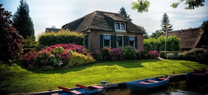Ngôi làng Giethoorn Hà Lan