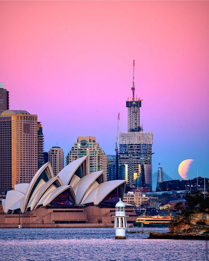 Nhà hát con sò nước Úc ở thành phố Sydney