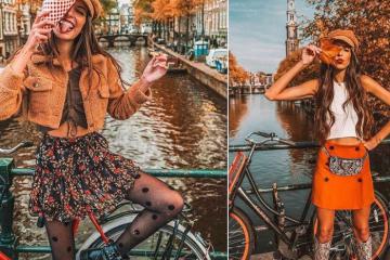 Mách nước tạo kiểu pose hình vạn like cùng xe đạp tại Hà Lan