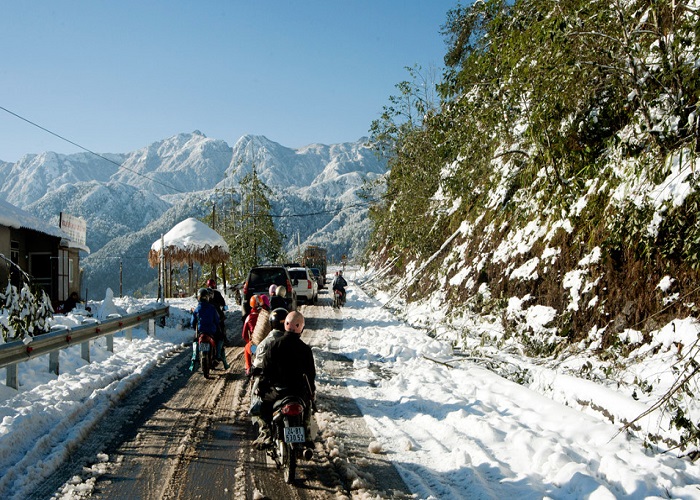 địa điểm thường có tuyết ở Việt Nam