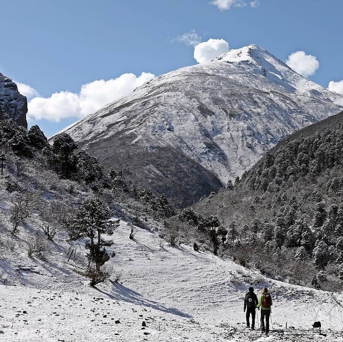các dãy núi - điểm nhấn tại Vườn quốc gia Jigme Dorji