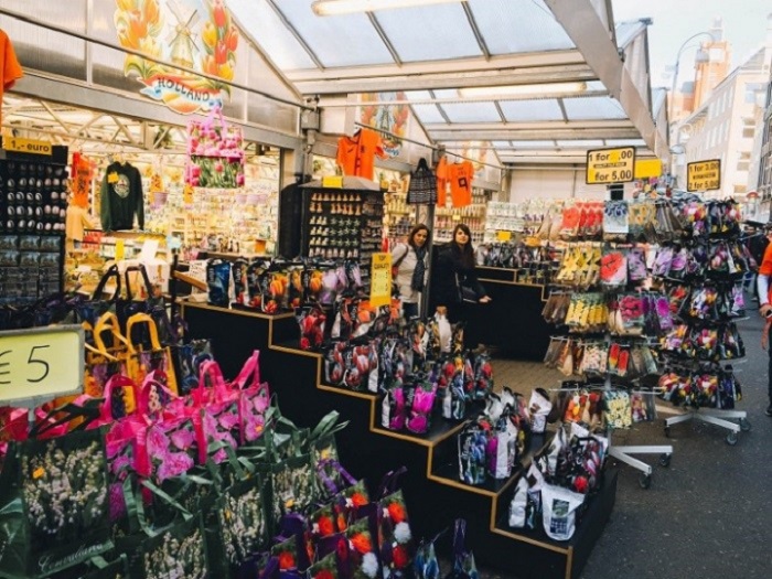 Chợ hoa Bloemenmarkt Hà Lan- điểm đến hấp dẫn du khách