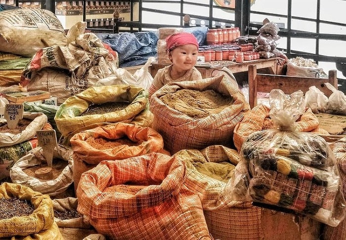 chợ nông sản Centenary -  điểm mua sắm ở Bhutan nức tiếng