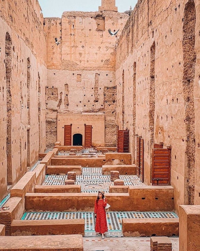 cung điện El badi - công trình thú vị gần Lăng mộ Saadian 