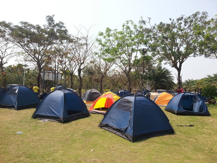 Địa điểm cắm trại gần Sài Gòn - The BCR quận 9