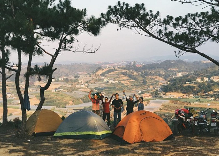 Địa điểm cắm trại gần Sài Gòn - kinh nghiệm khi cắm trại