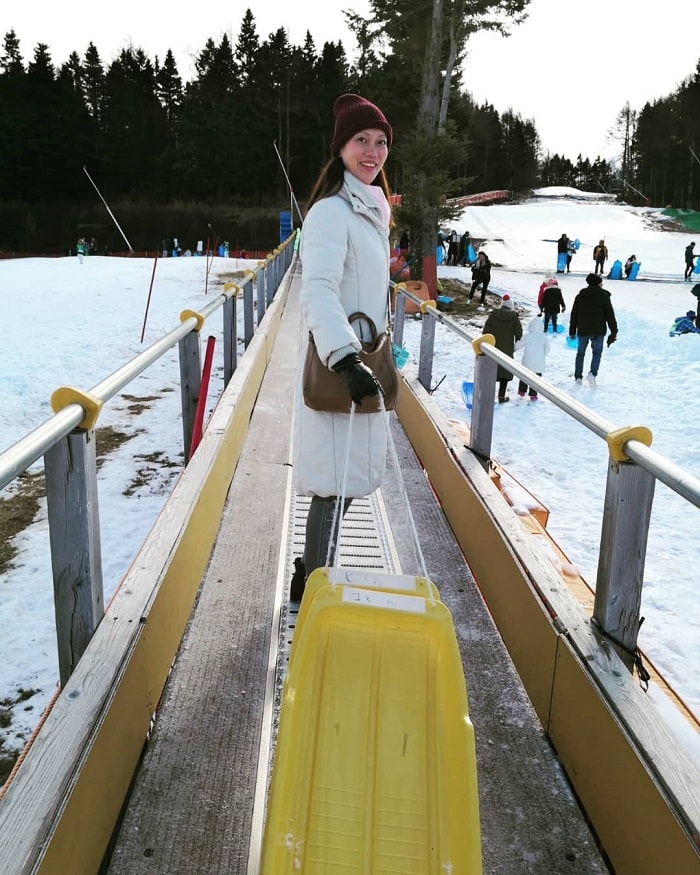 du lịch Nhật Bản tháng 1 - trải nghiệm trượt tuyết ở Mount-Fuji