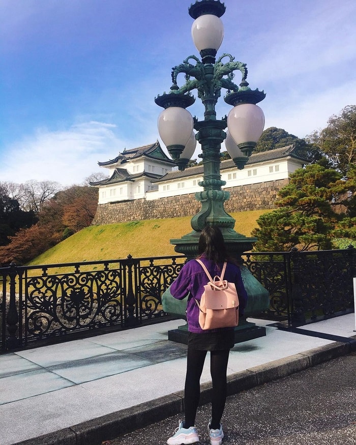 du lịch Nhật Bản tháng 1 - tham quan cung điện Hoàng gia