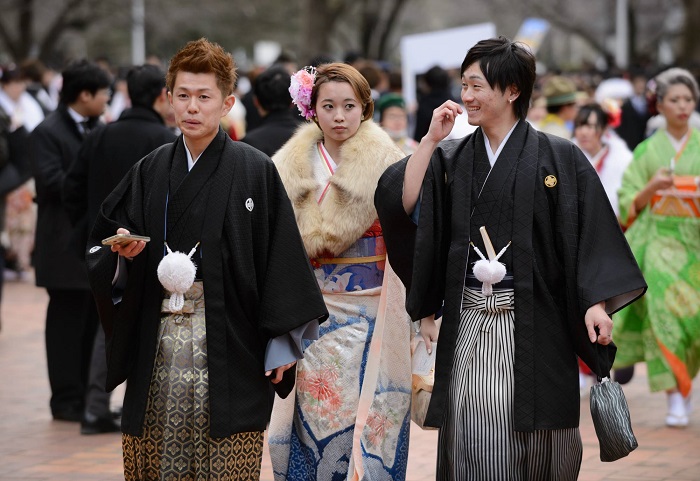 du lịch Nhật Bản tháng 1 - tham dự lễ Trưởng thành