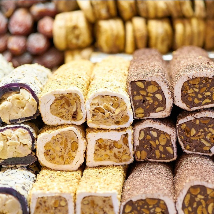 mua kẹo dẻo Turkish Delight ở Thổ Nhĩ Kỳ