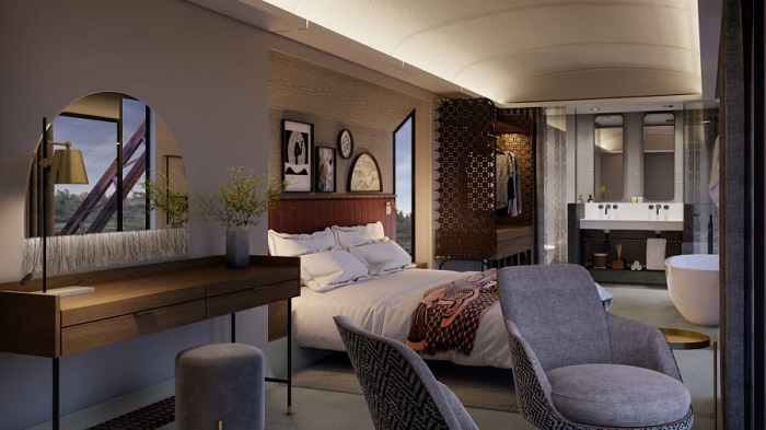 phòng ngủ khách sạn Kruger Shalati nổi tiếng 