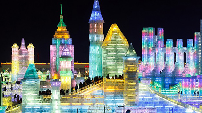 Những lễ hộ tháng 1 - Băng đăng Quốc tế Cáp Nhĩ Tân 2015