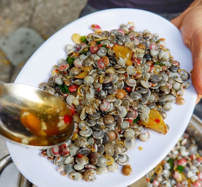 Món ăn ốc Ruốc Quảng Bình gây mê nhiều thực khách 